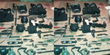 Posadas: lo detuvieron por violencia familiar y la policía halló un arsenal de armas