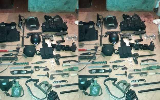 Posadas: lo detuvieron por violencia familiar y la policía halló un arsenal de armas