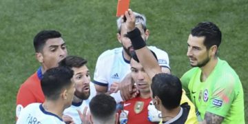 La Conmebol sancionó a Messi con una fecha de suspensión y una multa de 1500 dólares