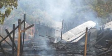 Dos de Mayo: un hombre murió calcinado al incendiarse su vivienda