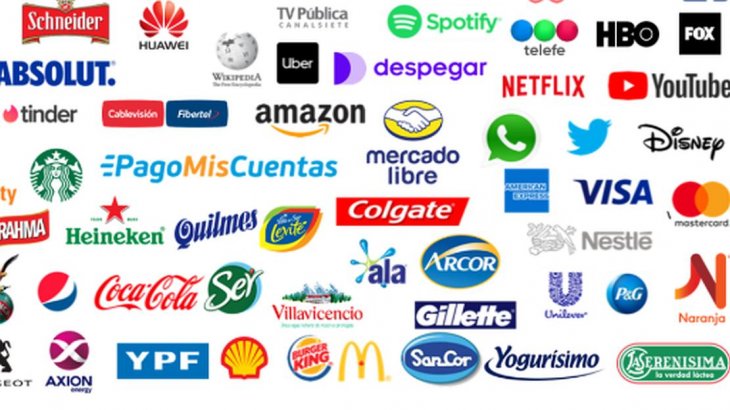Revelan el ranking de las 20 marcas más influyentes para los argentinos