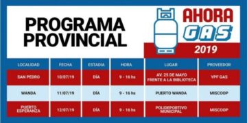 Camión del Programa “Ahora Gas” recorrerá tres localidades