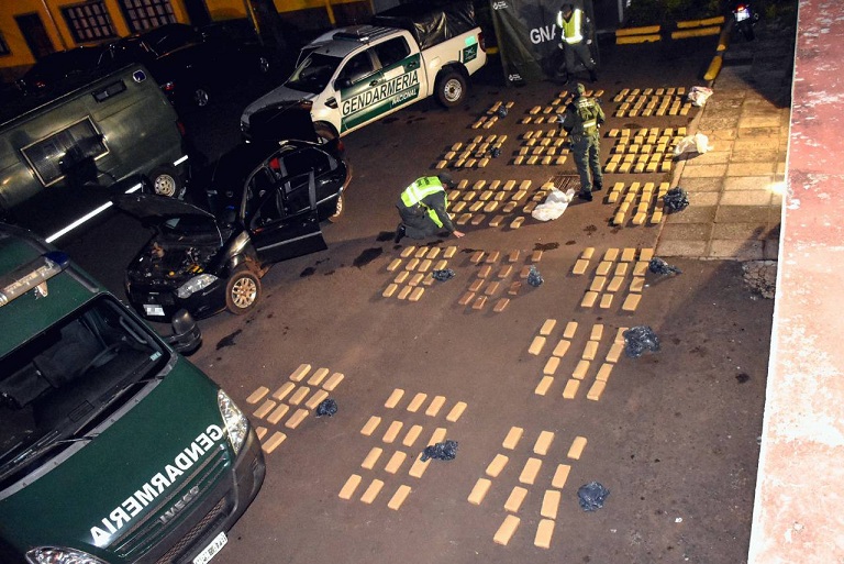 Candelaria: incautaron más de 198 kilos de marihuana