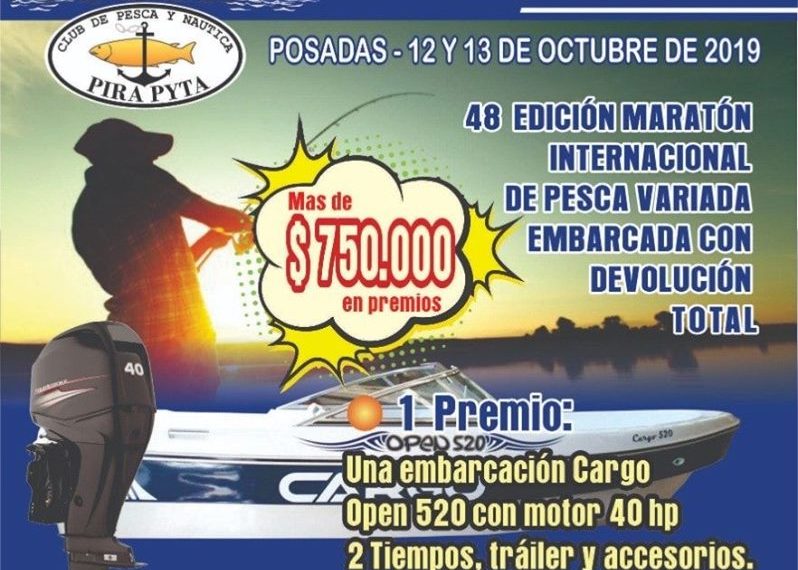 Las inscripciones para las “20 Horas de Pesca” ya están abiertas: este año reparte $750 mil en premios