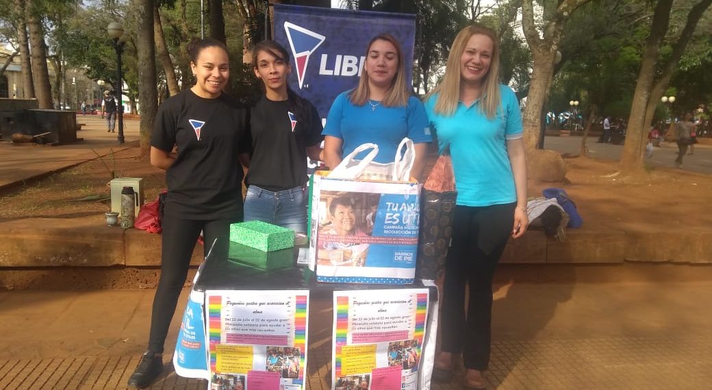 Mes del niño: reciben donaciones para los agasajos