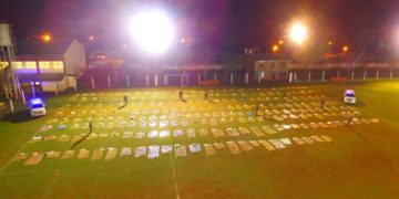 Incautan casi cinco toneladas de marihuana en Puerto Libertad