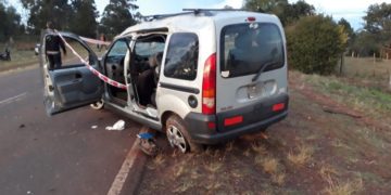 Pozo Azul: dos muertos en siniestro vial sobre Ruta 17