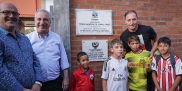 Inauguraron el nuevo estadio del Club Deportivo de Corpus