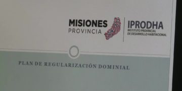 Comenzaron los trabajos de regularización del Barrio Horacio Quiroga de Garupá
