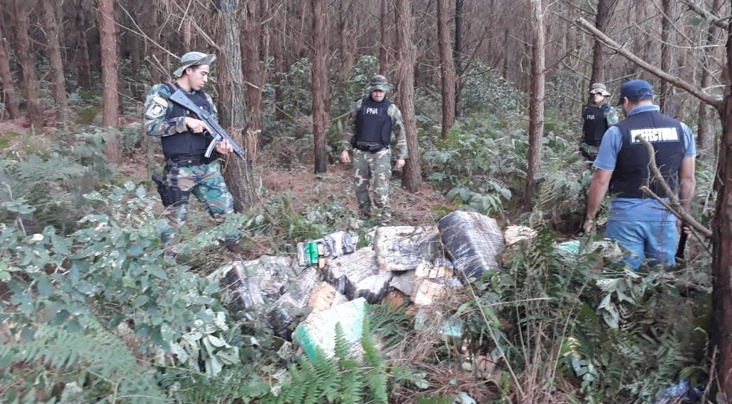 Incautaron cinco toneladas de marihuana en Puerto Libertad