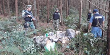 Incautaron cinco toneladas de marihuana en Puerto Libertad