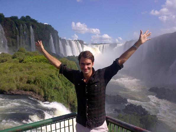 Las Carataratas del Iguazú, entre los motivos del regreso de Roger Federer al país