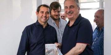 El Gobernador inauguró la nueva terminal de ómnibus de Candelaria