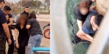 Rescataron a una joven que se arrojó al río Paraná en Posadas