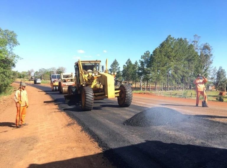Vialidad provincial inicio las obras de reparación en las rutas 20 y 103