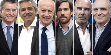 Los seis candidatos a presidente confirmaron su participación en los debates del 13 y 20 de octubre