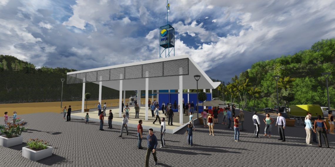 Avanzan las obras de la Terminal Fluvial de Puerto Iguazú