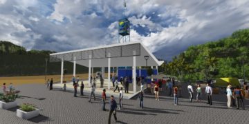 Avanzan las obras de la Terminal Fluvial de Puerto Iguazú