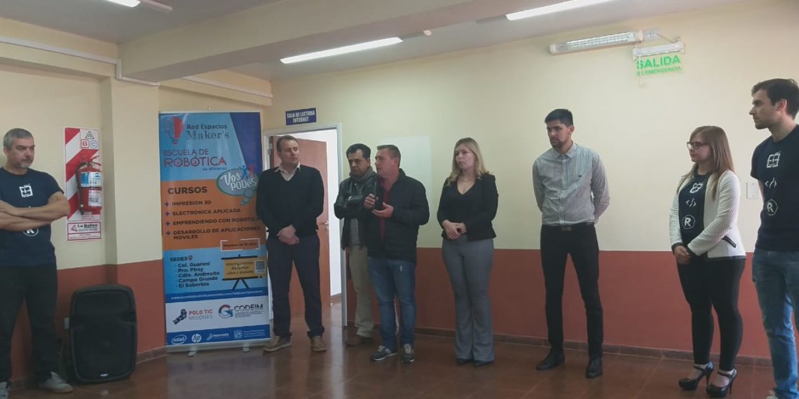 Con gran expectativa se inauguró el Espacio Maker en Campo Grande
