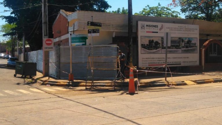Passalacqua anunció demolición del viejo edificio de la Municipalidad de Iguazú y construcción del nuevo