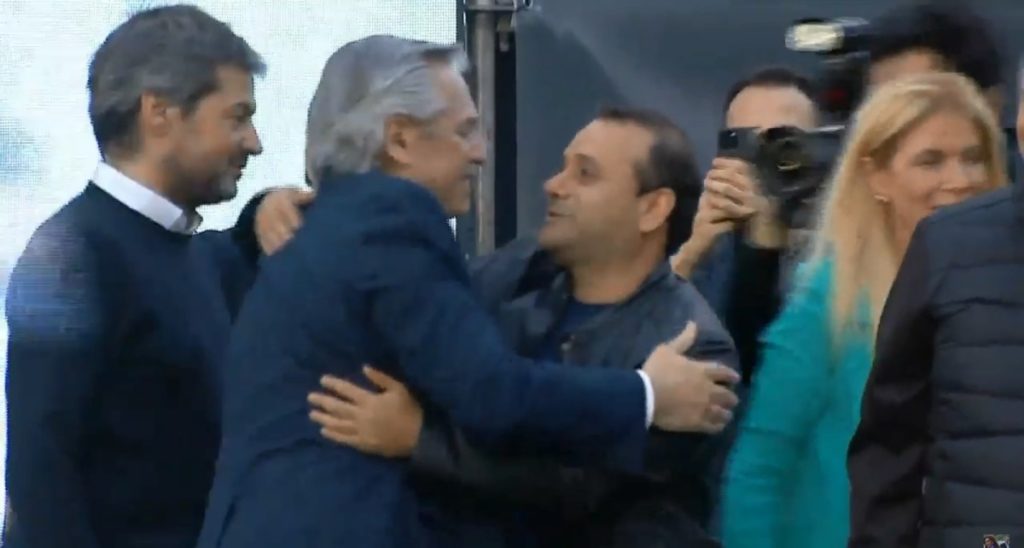 Herrera Ahuad acompañó a Alberto Fernández y Cristina Kirchner en el cierre de campaña en Mar del Plata