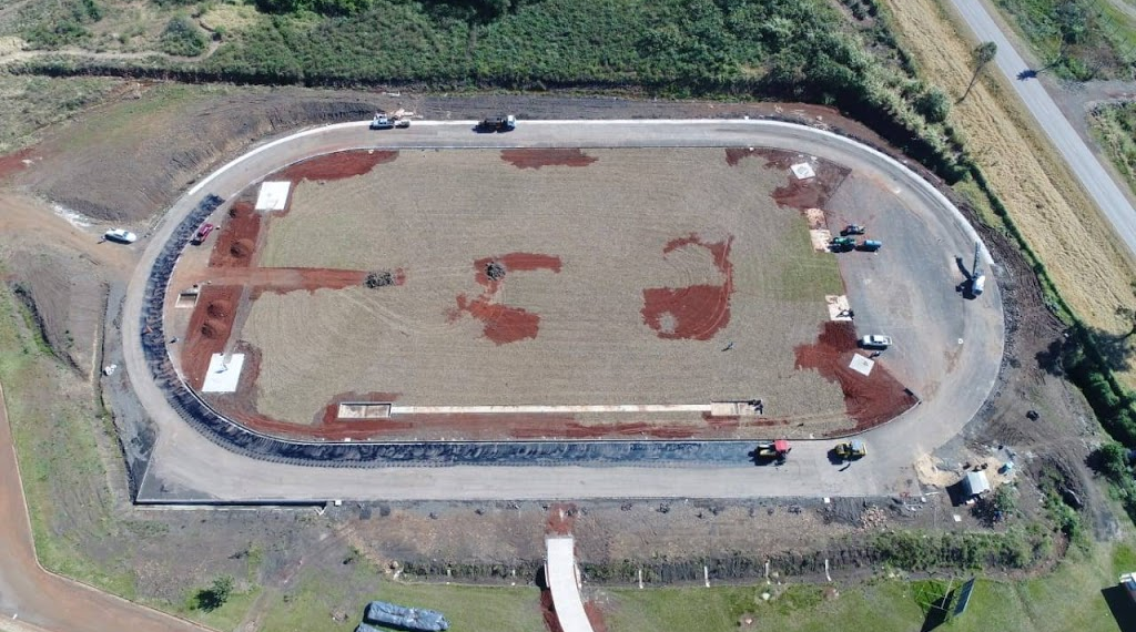 Concluyeron la construcción  de la pista de atletismo en el Cepard