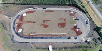 Concluyeron la construcción  de la pista de atletismo en el Cepard