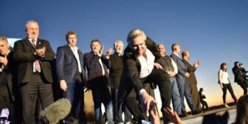 Passalacqua con Alberto y Cristina en La Pampa: “Aspiramos a una Argentina que nos contenga a Todos”