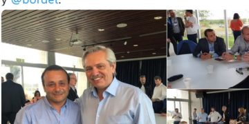 Herrera Ahuad se reunió con Alberto Fernández previo al debate presidencial