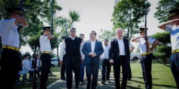 Herrera Ahuad participó del acto por el 71° aniversario de Arroyo del Medio