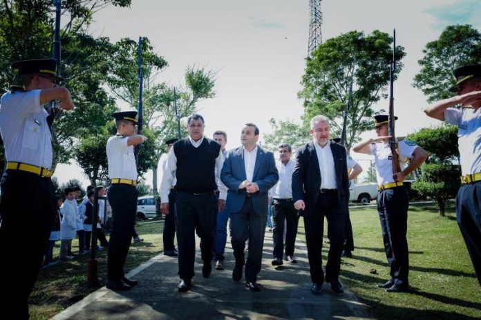 Herrera Ahuad participó del acto por el 71° aniversario de Arroyo del Medio