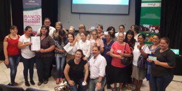 Banco de la Mujer Misionera realizó nueva entrega de créditos por más de medio millón de pesos