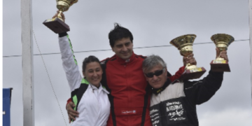 Histórico: Leticia Ponce de León logró el primer podio de una mujer en el automovilismo misionero en Pista