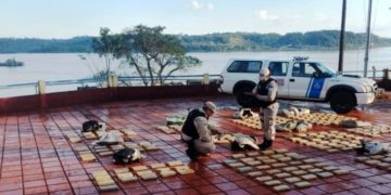 Santa Ana: incautaron más de una tonelada de marihuana valuada en 65 millones de pesos