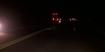 Peatón murió al ser embestido por un ómnibus en ruta 14