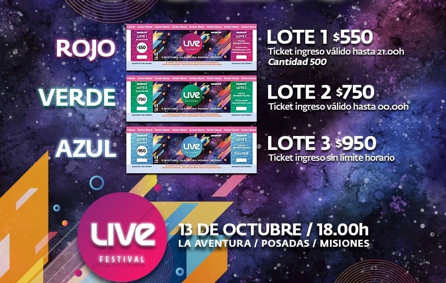 Los sonidos locales del Live Festival