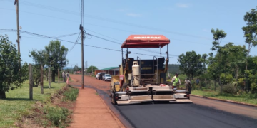 Inauguran obras viales en Garuhapé