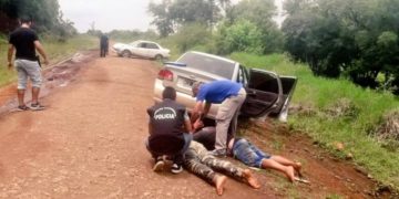 Tras una persecución, secuestraron marihuana y detuvieron a dos narcos en Cerro Corá