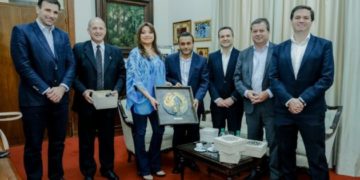 Herrera Ahuad se reunió con economistas y empresarios de la Fundación Mediterránea