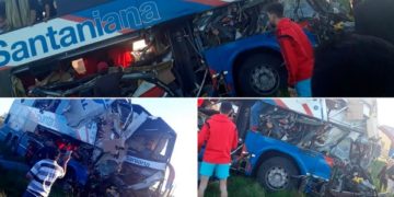 Gualeguaychú: ascienden a cinco los muertos por el choque entre un micro y un camión