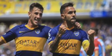 Boca goleó a Arsenal por 5 a 1 y volvió a la punta