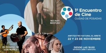 El próximo fin de semana se realizará el 1° Encuentro de Cine Ciudad de Posadas
