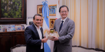 Herrera Ahuad recibió al Embajador de Japón, que ratificó el trabajo conjunto con Misiones