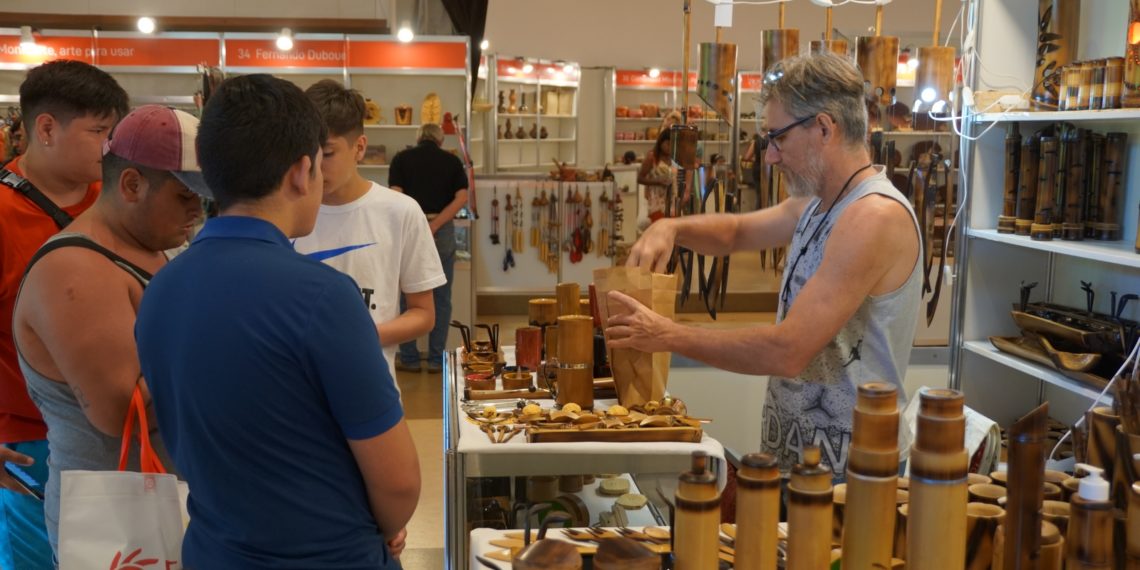 Más de 40 mil personas pasaron por la Feria de Artesanías del Mercosur