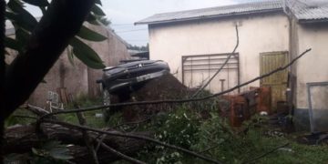 Temporal provocó serios daños en Candelaria