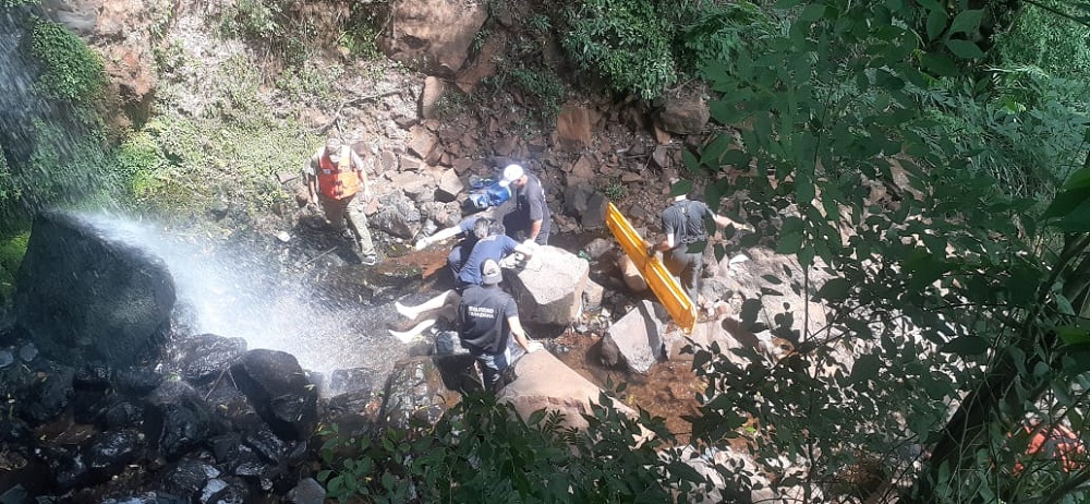Falleció el joven que había caído del Salto Mariposa