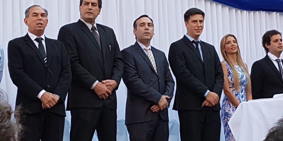 Stelatto presentó a los funcionarios que integrarán su gabinete