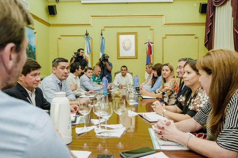 Herrera Ahuad presidió la primera reunión de gabinete de su gestión