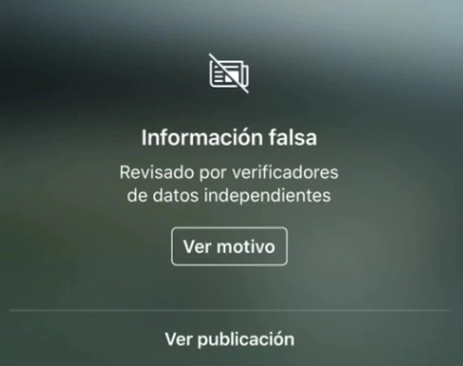Así etiquetará Instagram el contenido falso