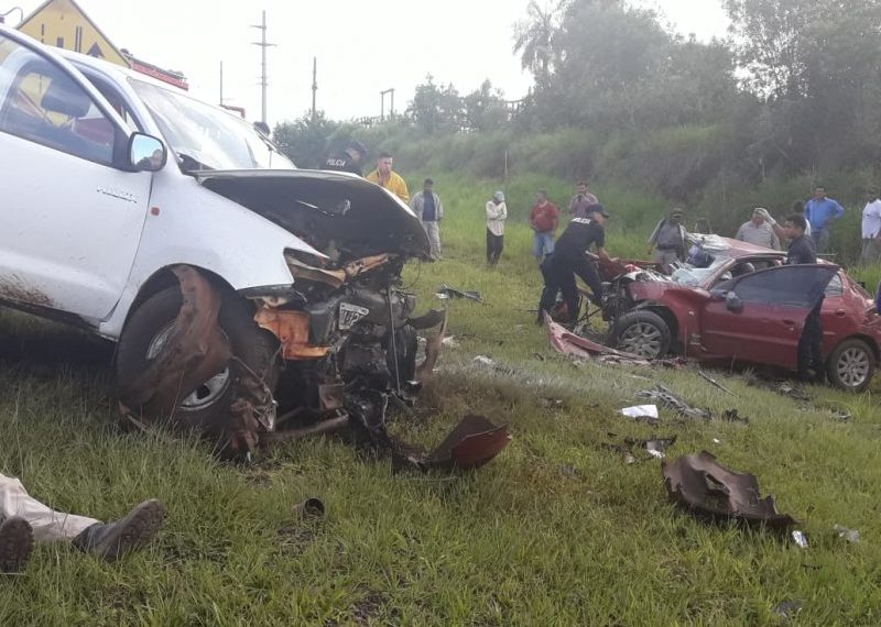 Accidente en Santo Pipó: dos de las cuatro personas permanecen con pronóstico reservado
